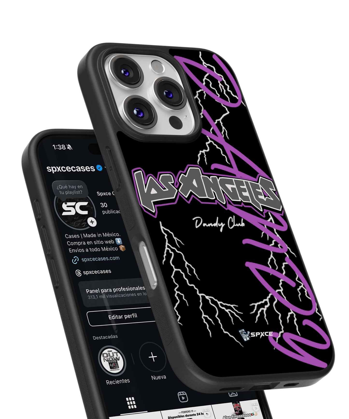 Funda Case Dandy hats "LA Dandy Purple Storm" Dh