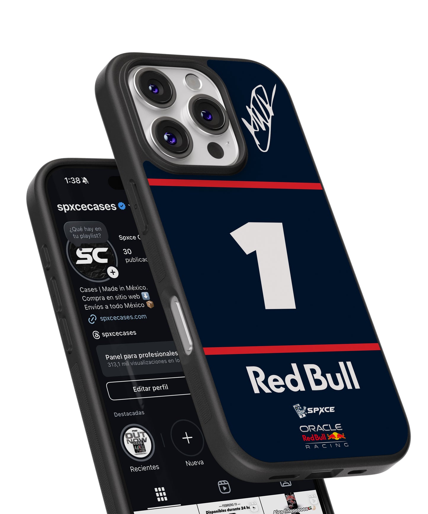 Funda Case Max Verstappen Red bull 1