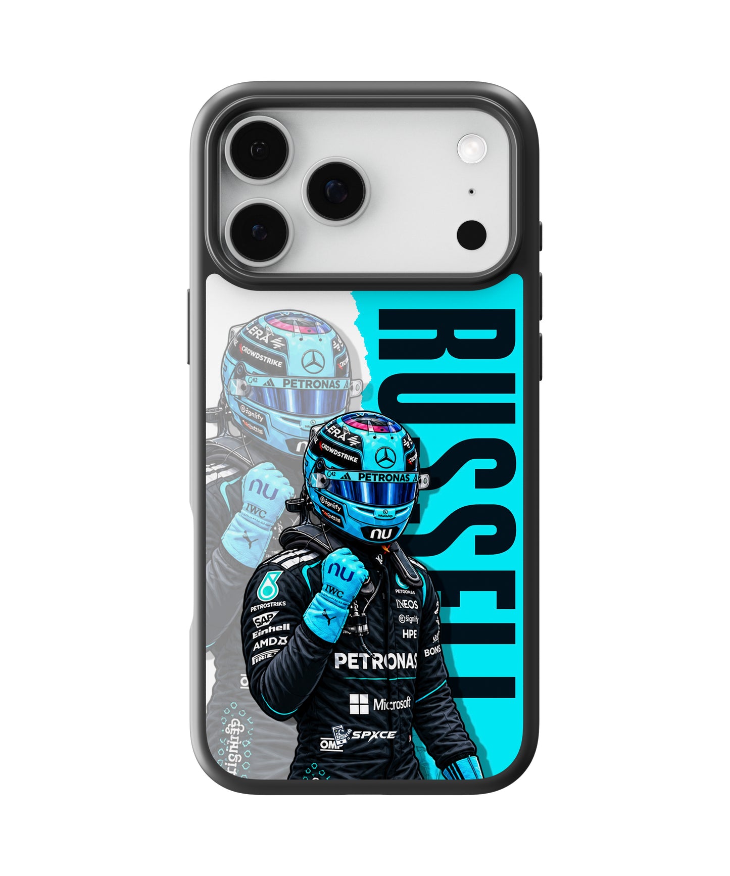 Funda Case "George Russell Formula 1"