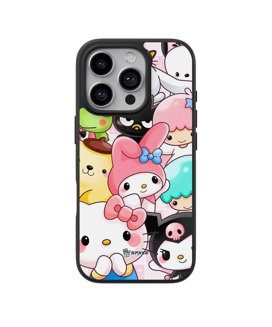 Funda Case Hello Kitty friends