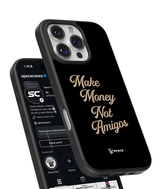 Funda Case Dandy Hats "Make Money Not Amigos Black" Dh