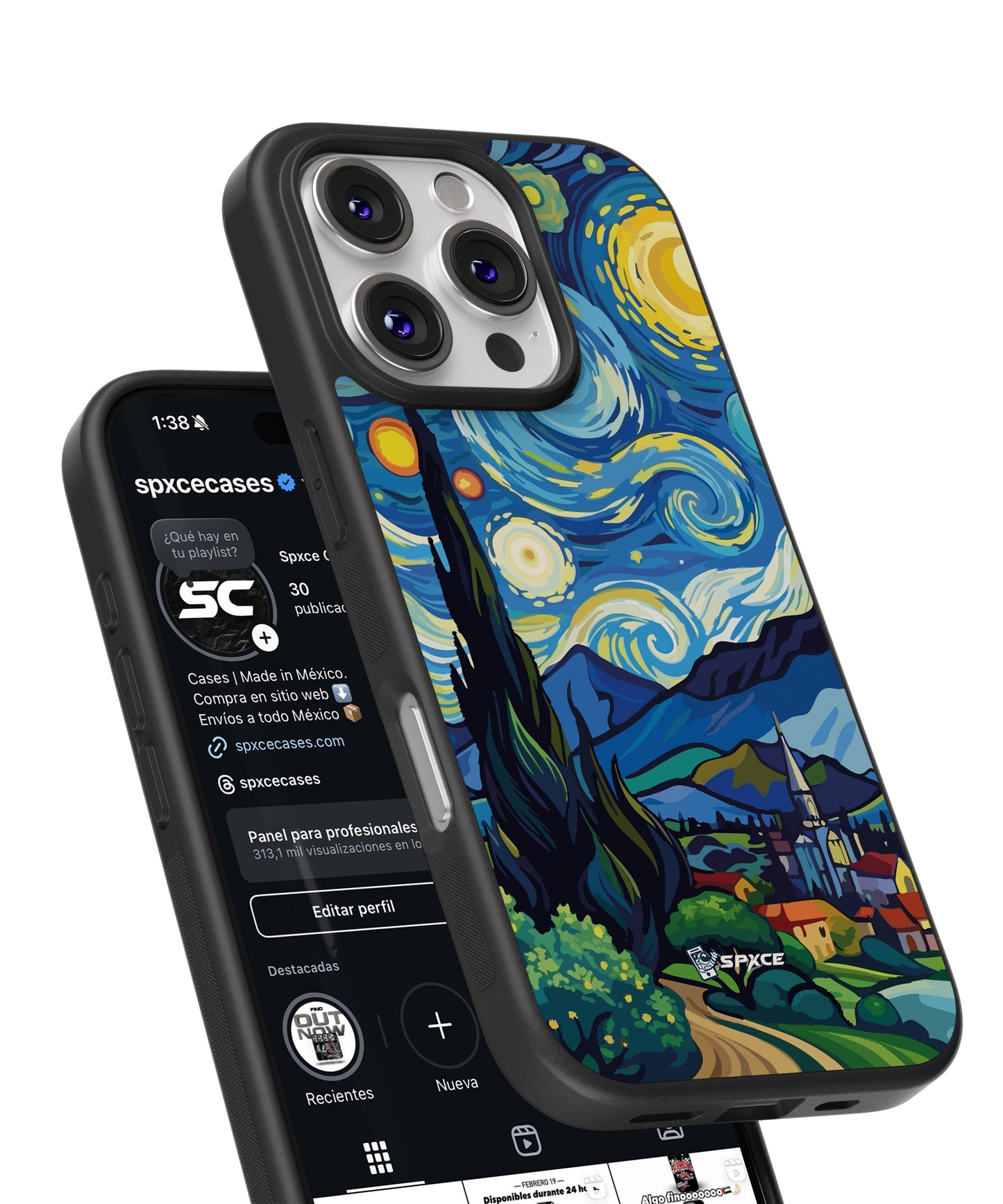 Funda Case Arte Van Gogh