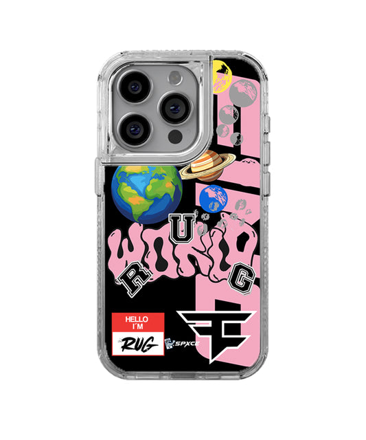 Funda Case Uso Rudo Fino x Faze Rug "Rug World"