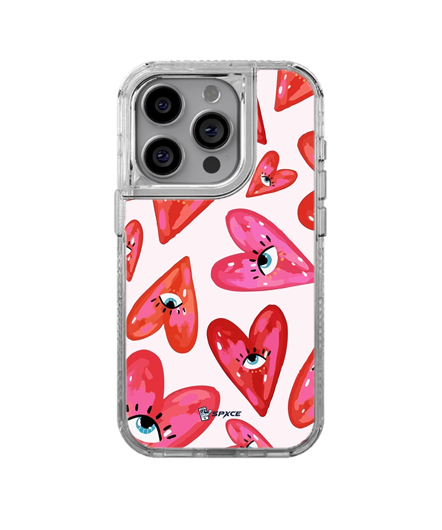 Funda Case Uso Rudo Heart & eye