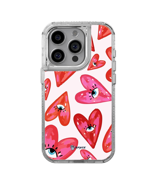 Funda Case Uso Rudo Heart & eye