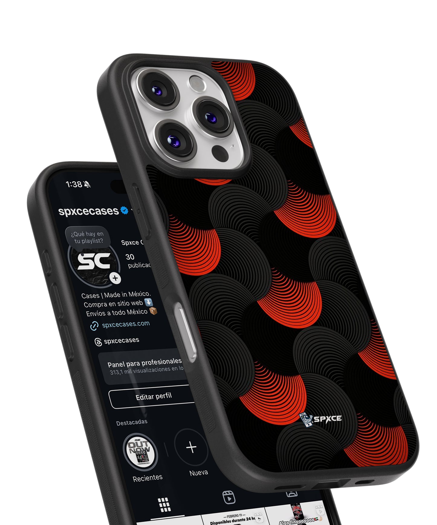 Funda Case Waves Orange
