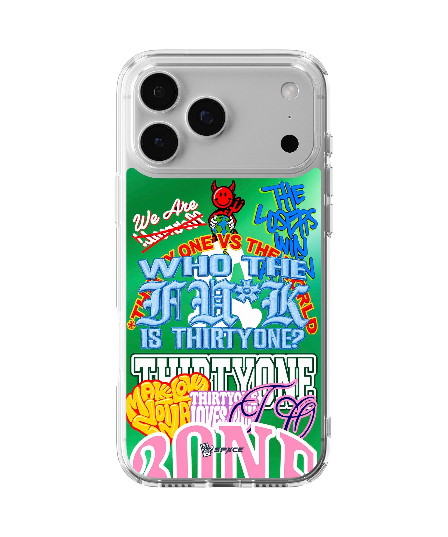 Funda Case Uso Rudo 31 hats "WHO THE F... IS THIRTYONE?" Thirty One hats