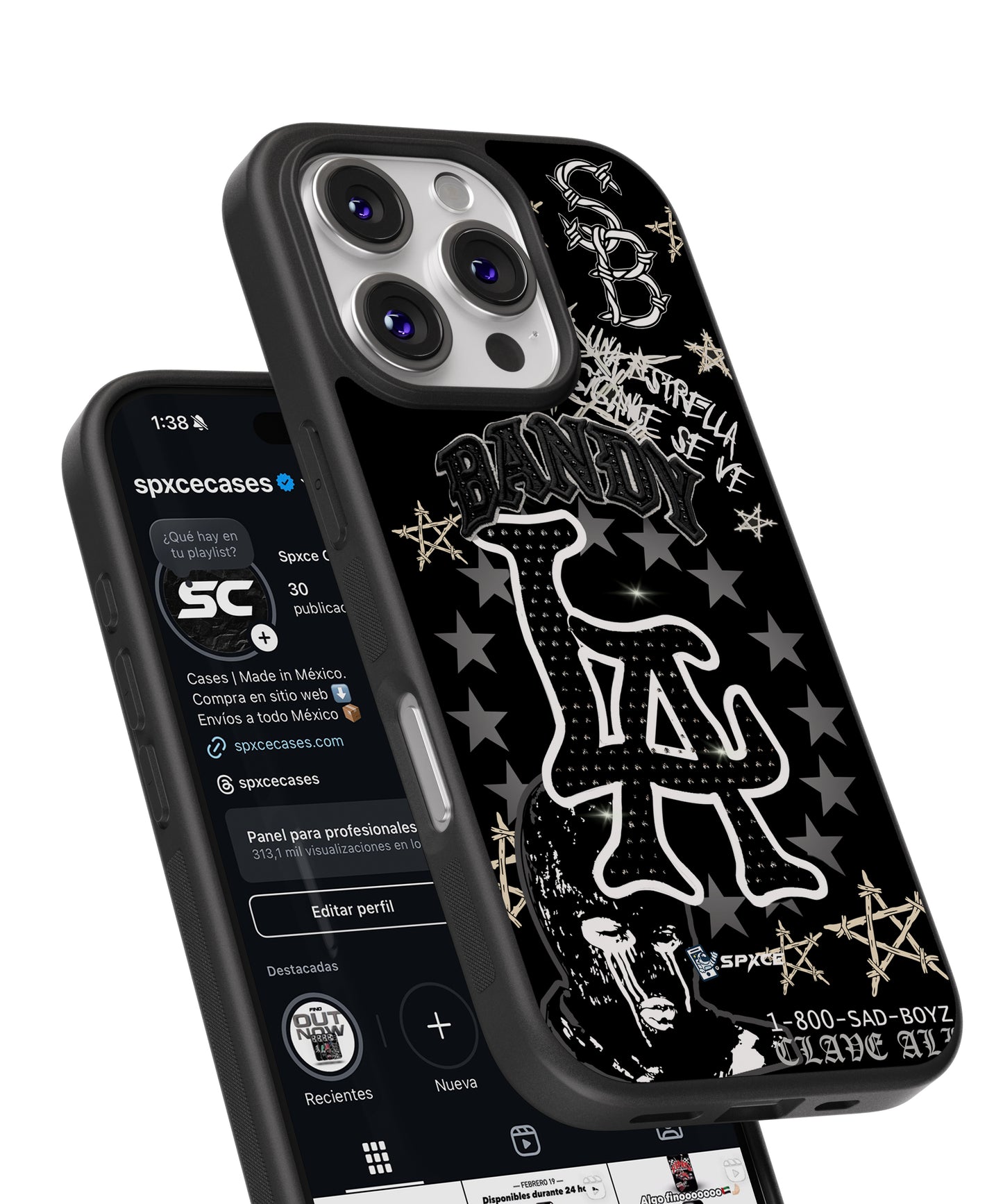 Funda Case Dandy Hats x Junior H "Clave Ali 2" Dh